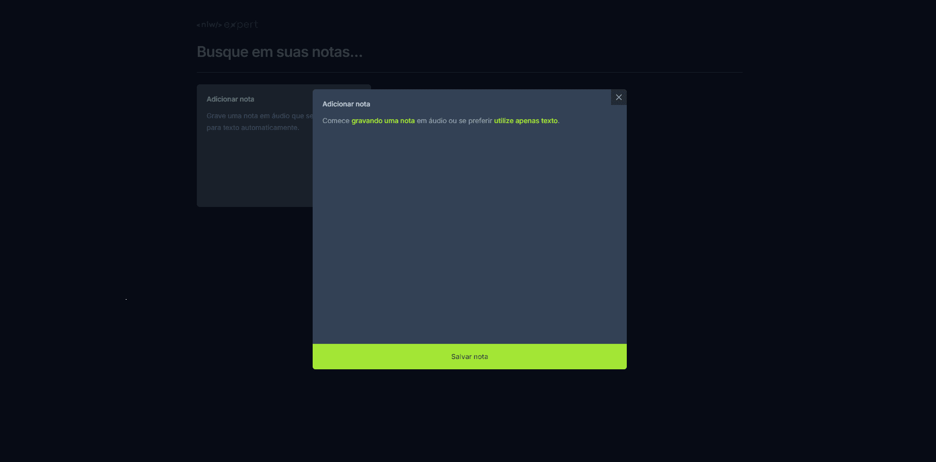 projeto notes